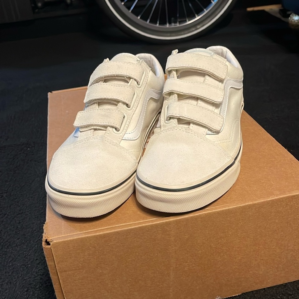 Vans old school V suede canvas sneaker
